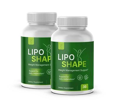 LipoShape   2 Bottle Package - Natural Weight Loss Supplement